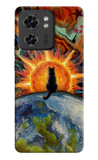 Sunrise Beyond Moto Edge 40 Back Cover