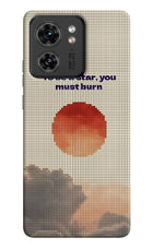 Pixel Sun Moto Edge 40 Back Cover