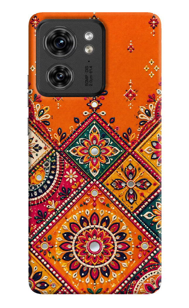 Kutch Glow Moto Edge 40 Hard Case Back Cover by Casekaro
