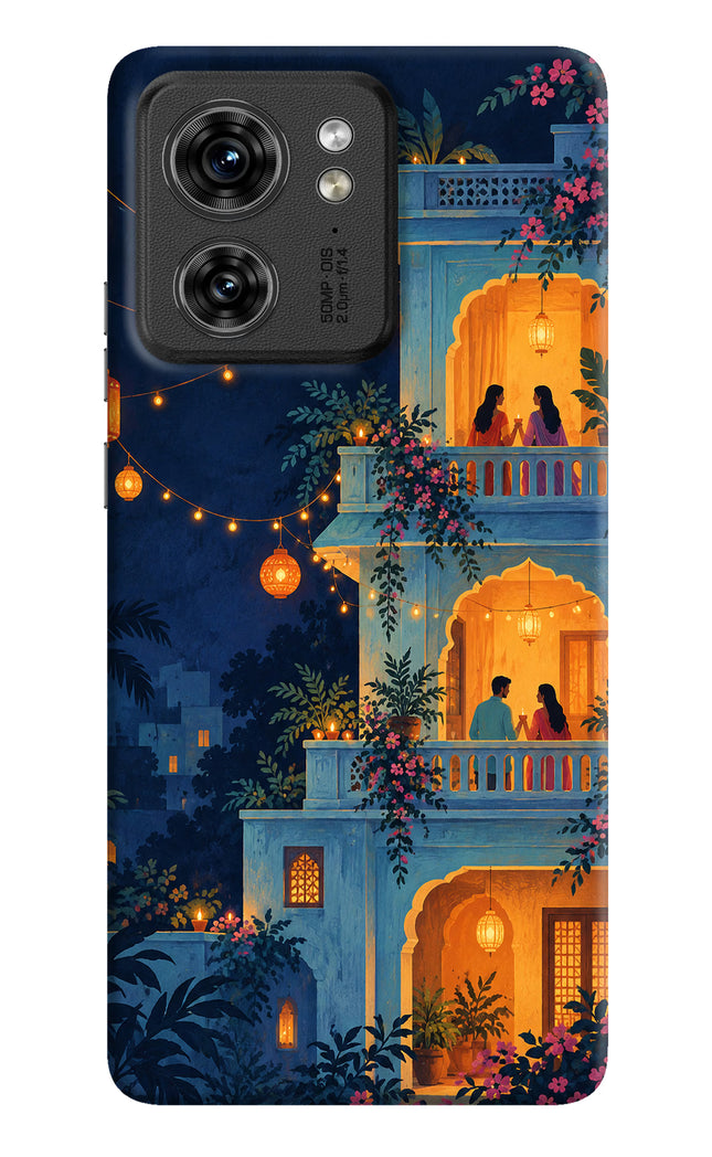 Balcony Glow Moto Edge 40 Back Cover