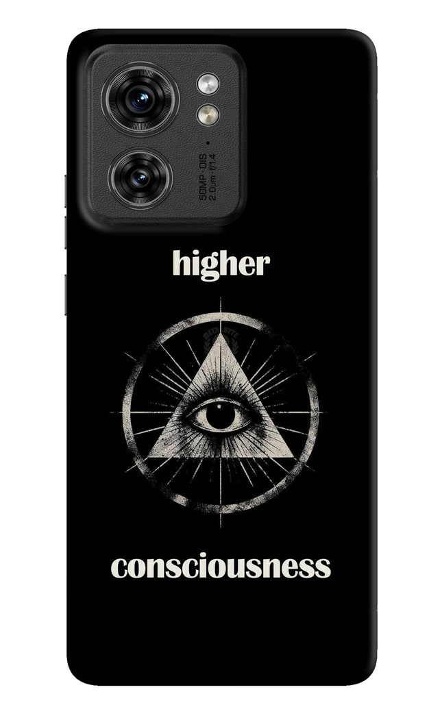 Illuminati Eye Moto Edge 40 Hard Case Back Cover by Casekaro