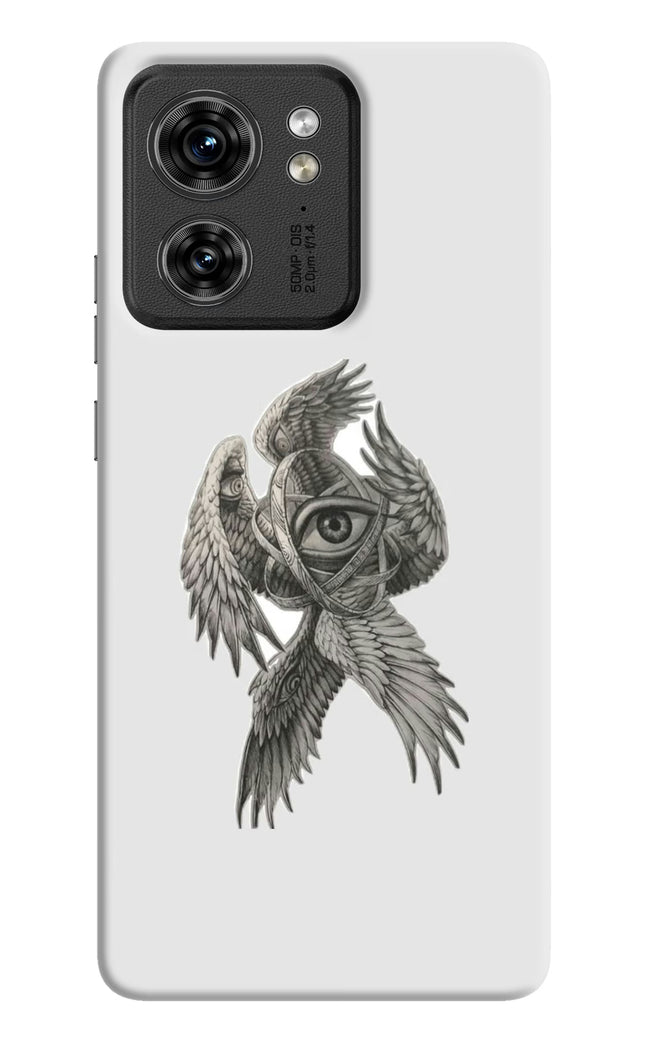 Accurate Angel Moto Edge 40 Hard Case Back Cover by Casekaro