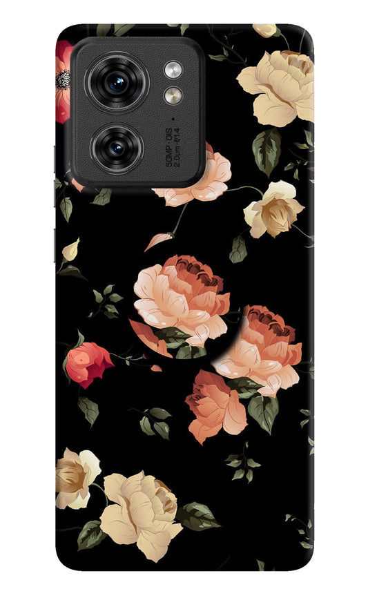 Flowers Moto Edge 40 Pop Case by Casekaro