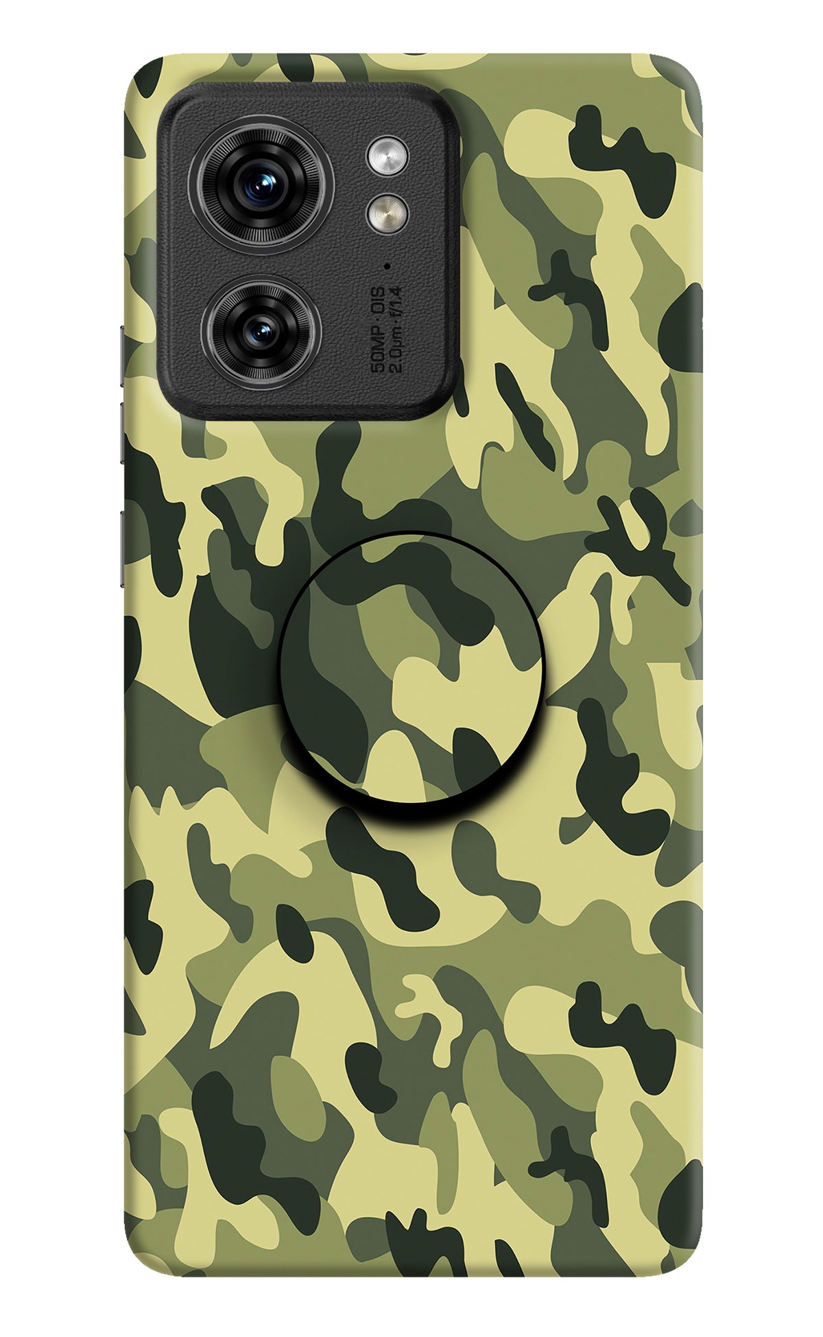 Camouflage Moto Edge 40 Pop Case