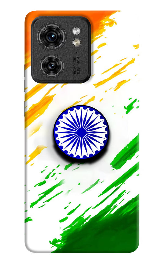 Indian Flag Ashoka Chakra Moto Edge 40 Pop Case by Casekaro