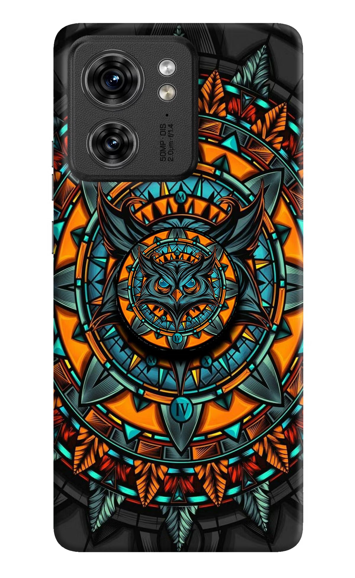 Angry Owl Moto Edge 40 Pop Case by Casekaro