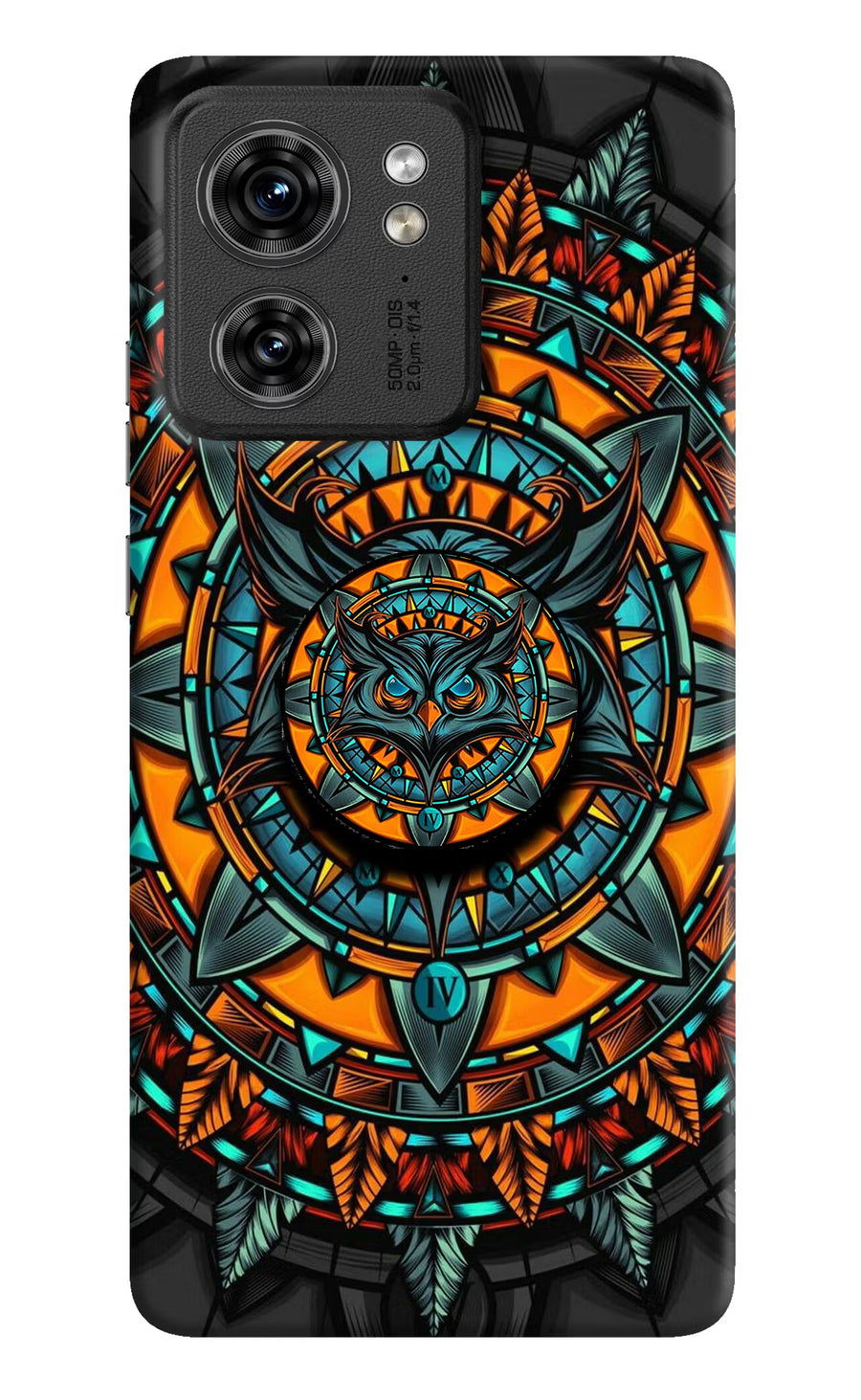 Angry Owl Moto Edge 40 Pop Case, Hard case