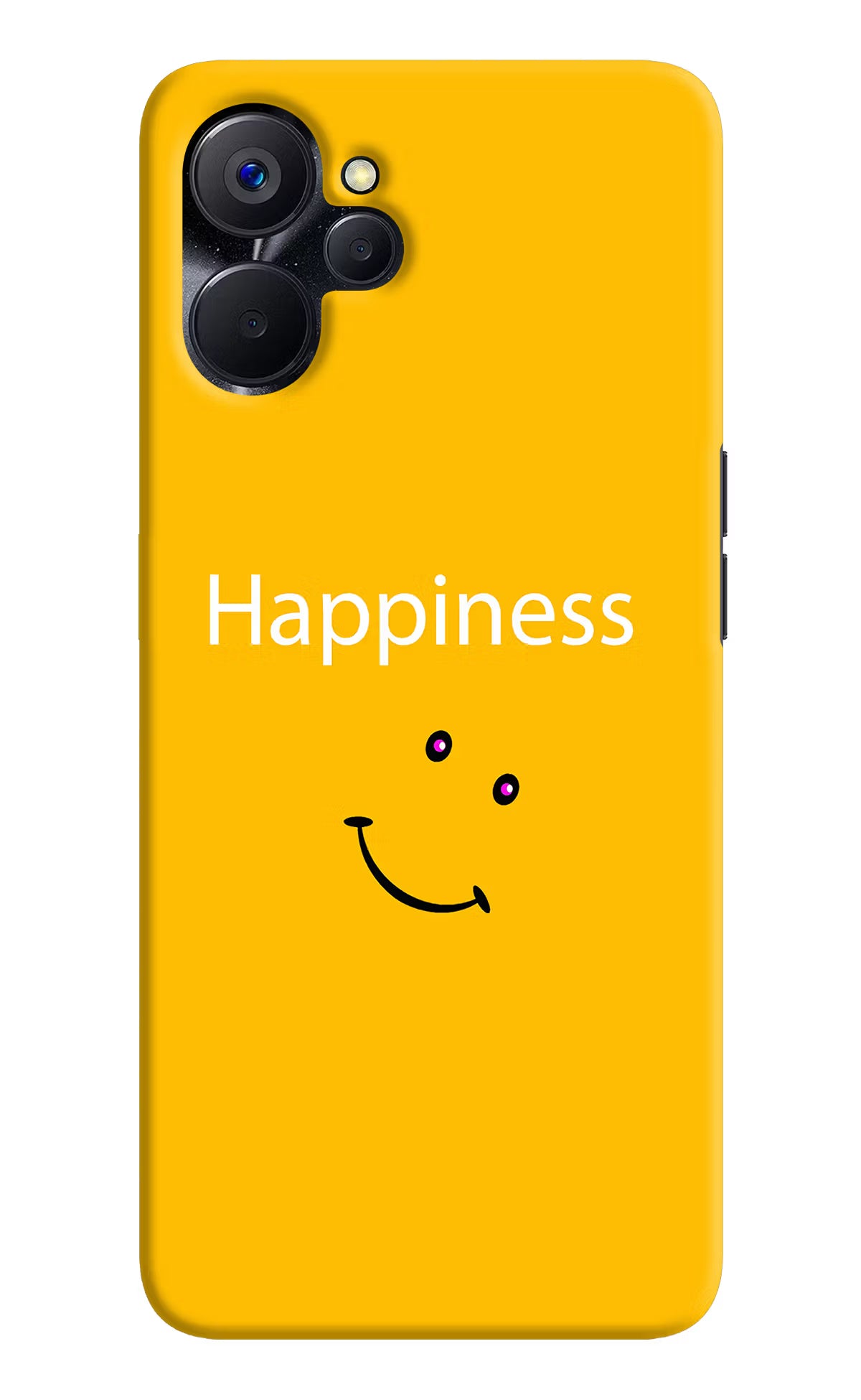 Happiness With Smiley Realme 9i 5G Hard Case Back Cover by Casekaro