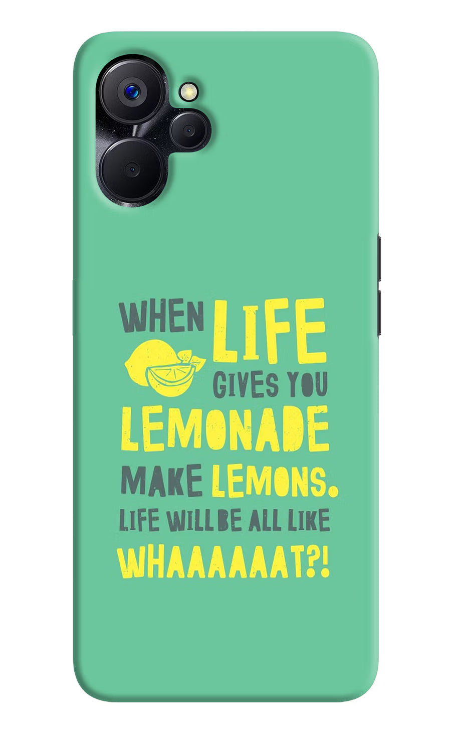 Quote Realme 9i 5G Back Cover, Hard case