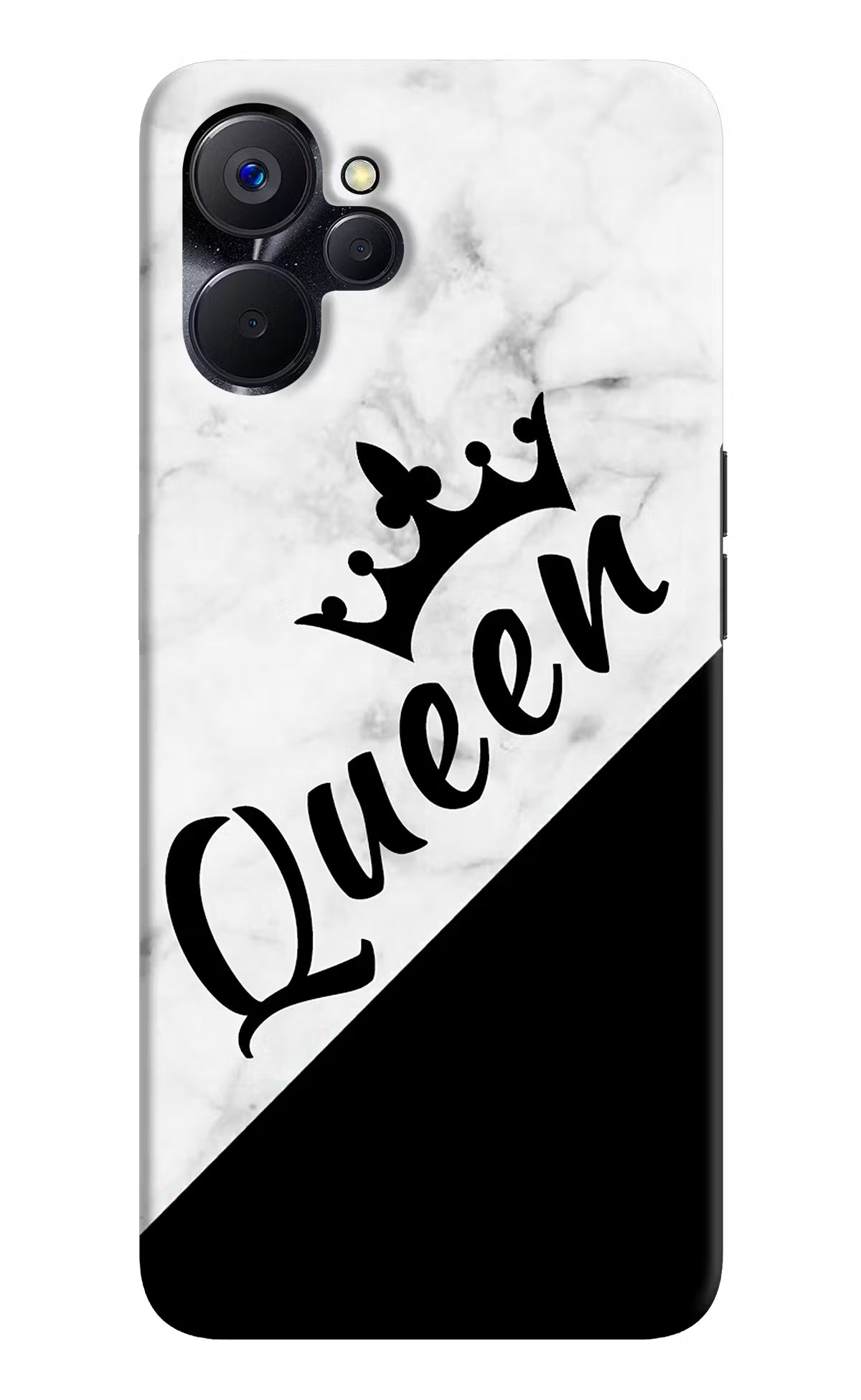 Queen Realme 9i 5G Hard Case Back Cover by Casekaro