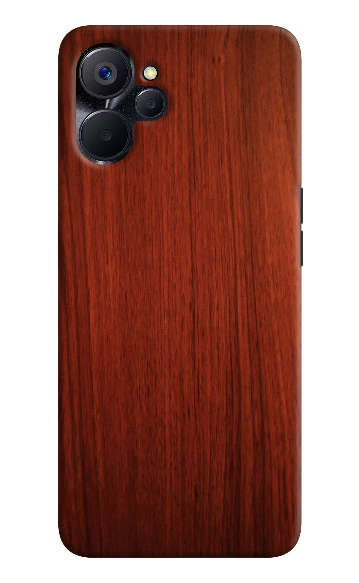 Wooden Plain Pattern Realme 9i 5G Hard Case Back Cover by Casekaro