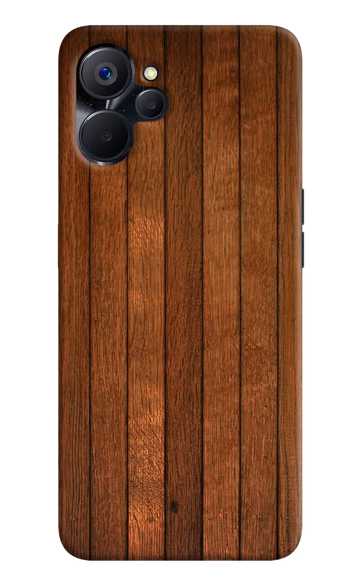 Wooden Artwork Bands Realme 9i 5G Hard Case Back Cover by Casekaro