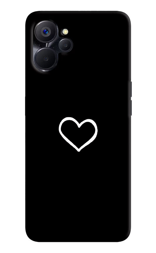 Heart Realme 9i 5G Hard Case Back Cover by Casekaro