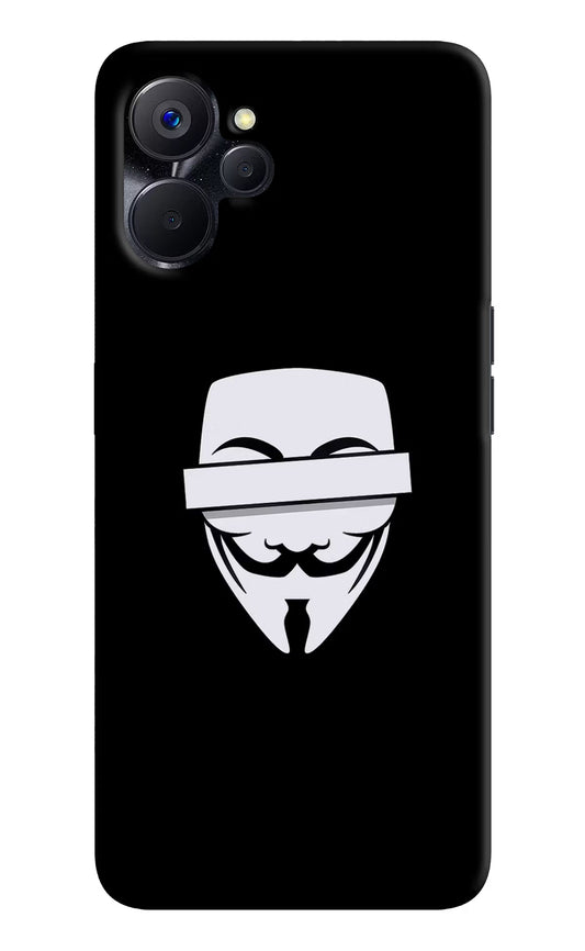 Anonymous Face Realme 9i 5G Hard Case Back Cover by Casekaro