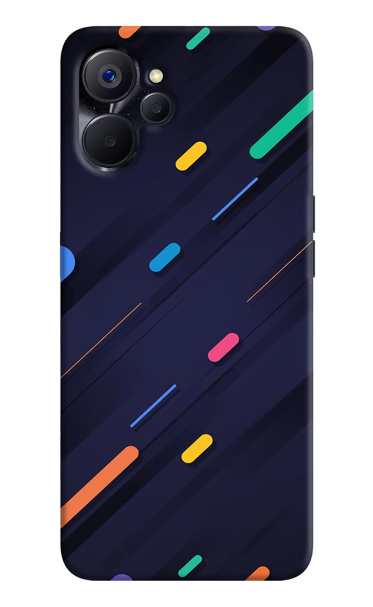 Abstract Design Realme 9i 5G Hard Case Back Cover by Casekaro