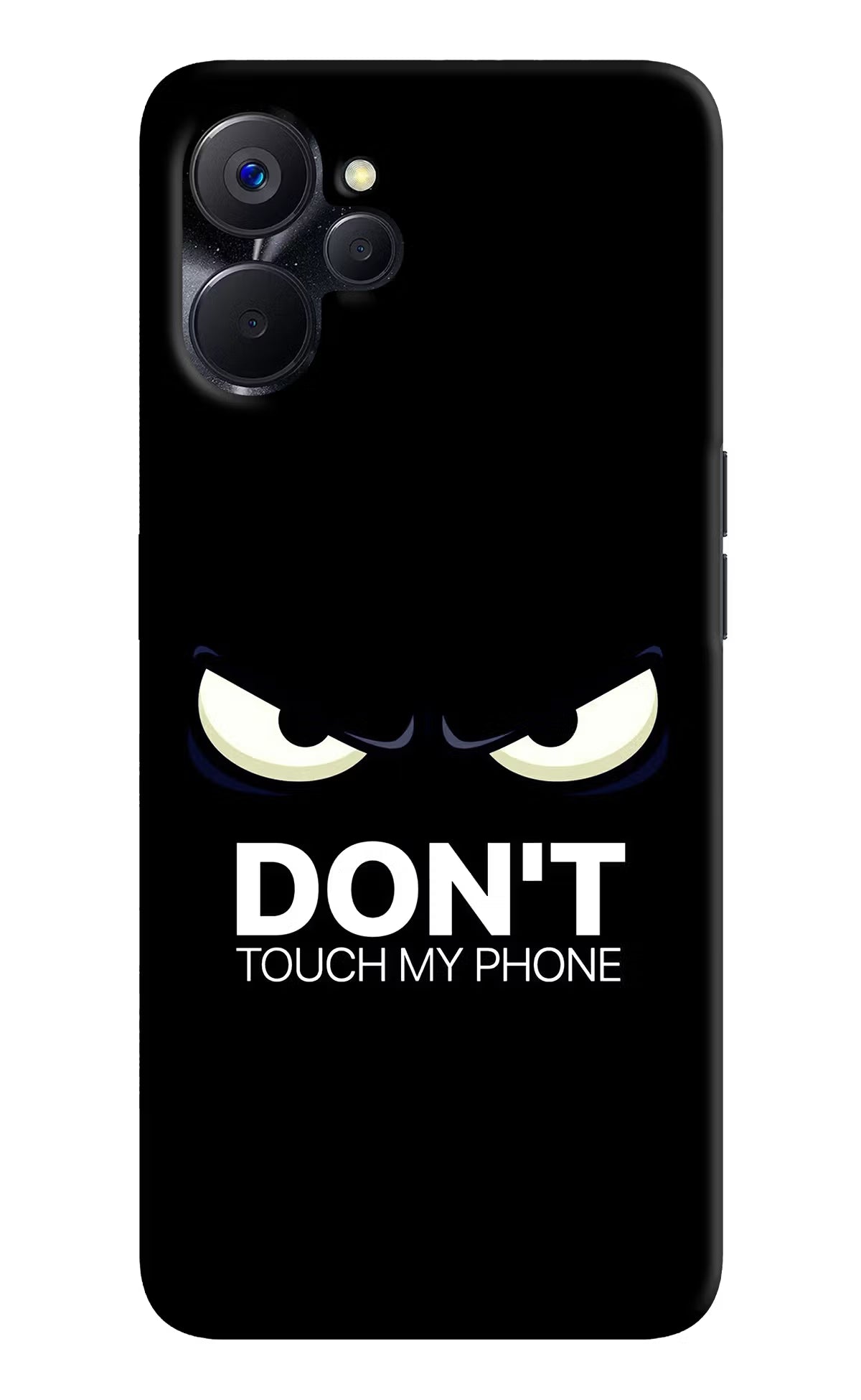 Don'T Touch My Phone Realme 9i 5G Hard Case Back Cover by Casekaro