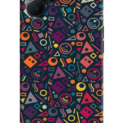 Geometric Abstract Realme 9i 5G Hard Case Back Cover by Casekaro