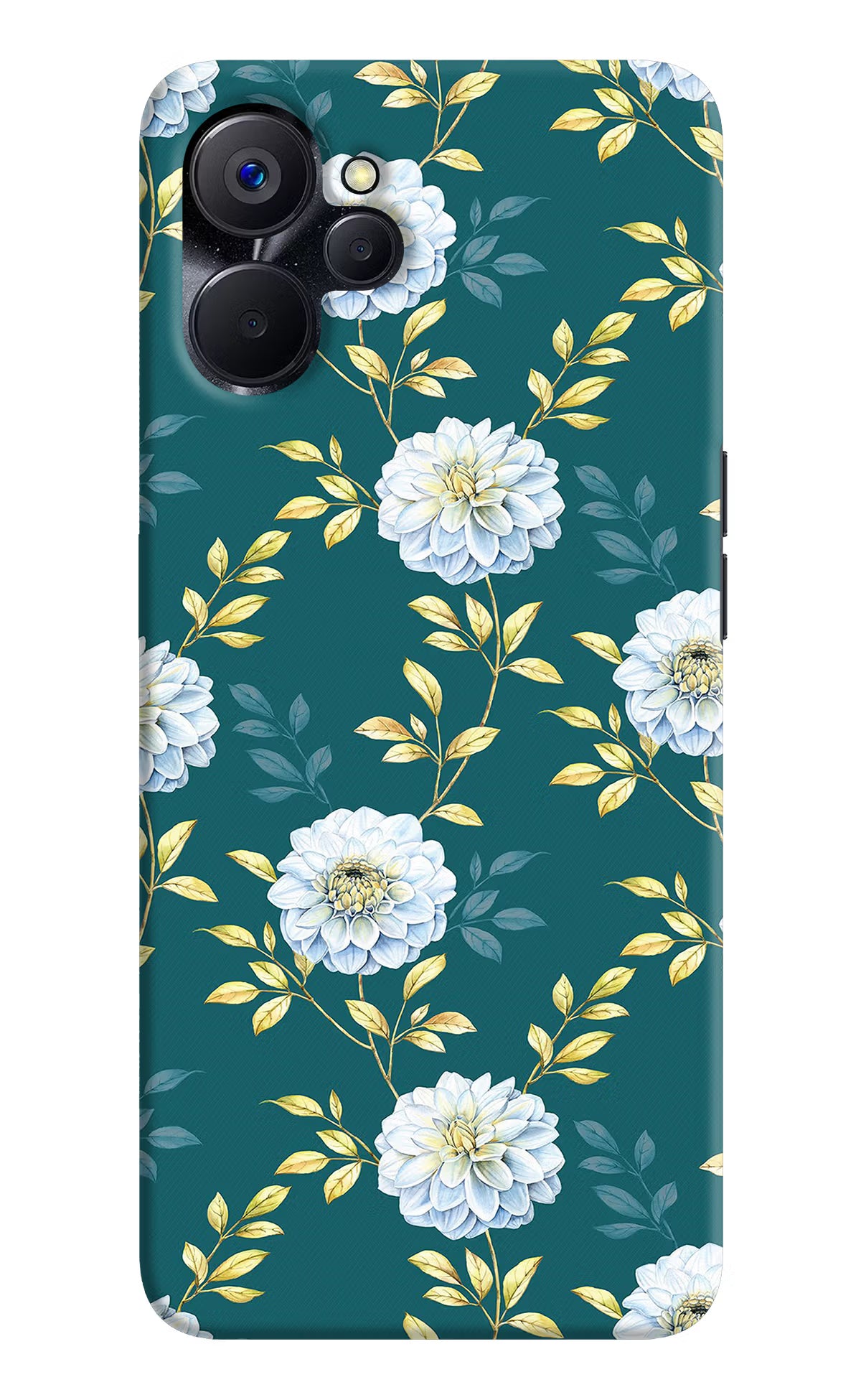 Flowers Realme 9i 5G Hard Case Back Cover by Casekaro