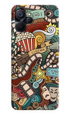 Cinema Abstract Realme 9i 5G Hard Case Back Cover by Casekaro