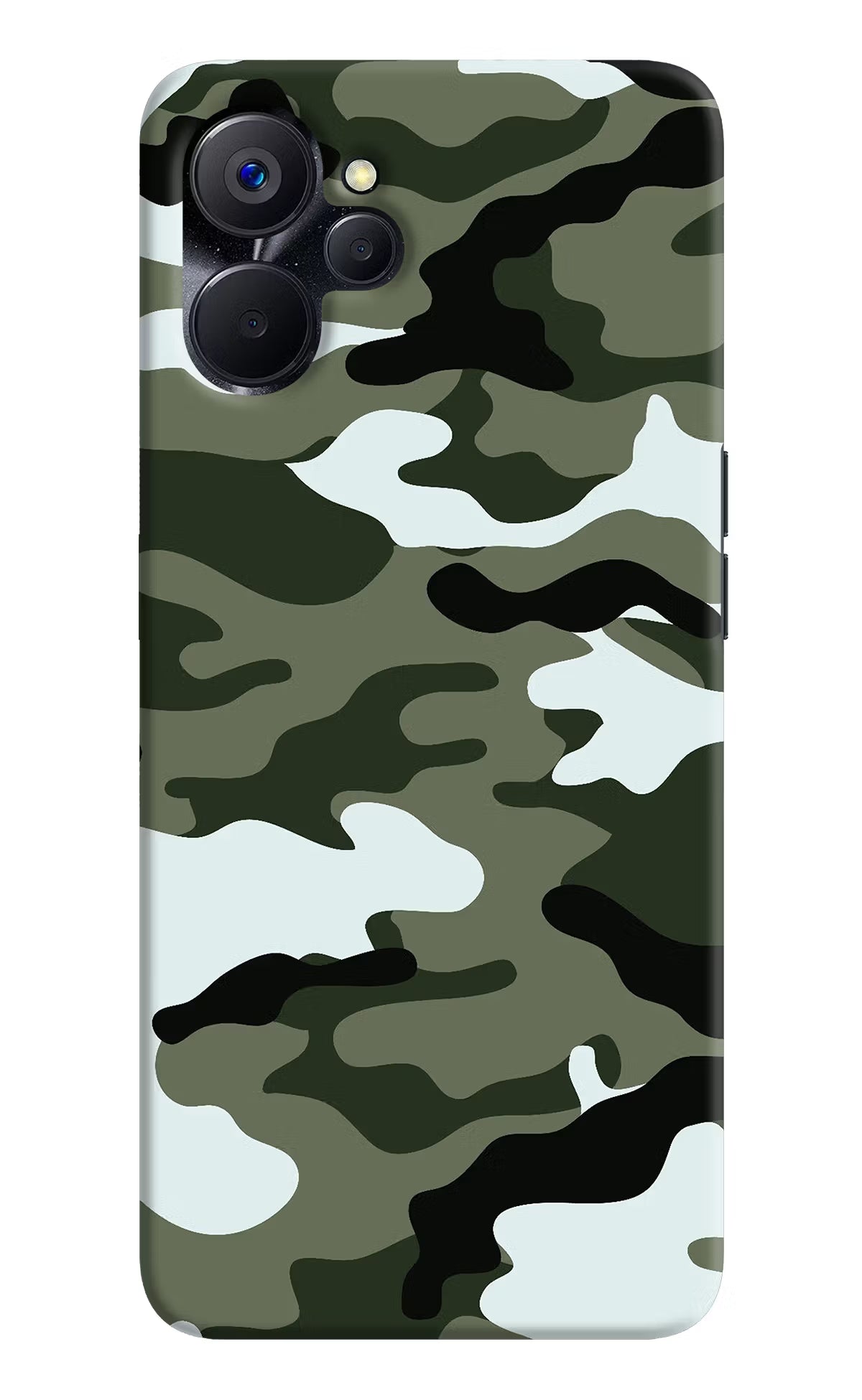 Camouflage Realme 9i 5G Hard Case Back Cover by Casekaro