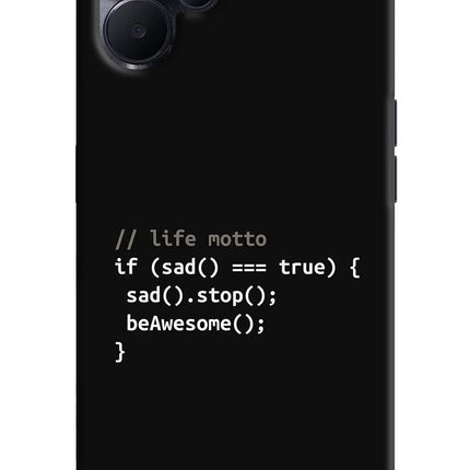 Life Motto Code Realme 9i 5G Hard Case Back Cover by Casekaro