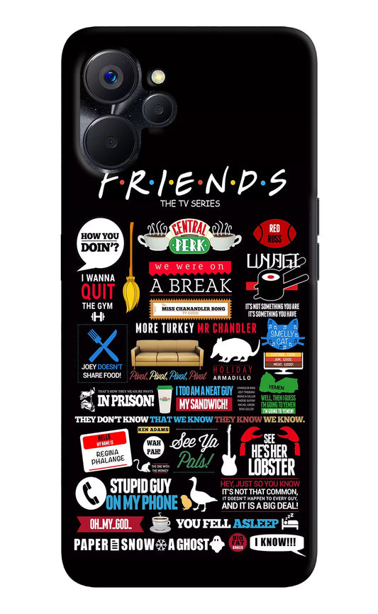 FRIENDS Realme 9i 5G Hard Case Back Cover by Casekaro