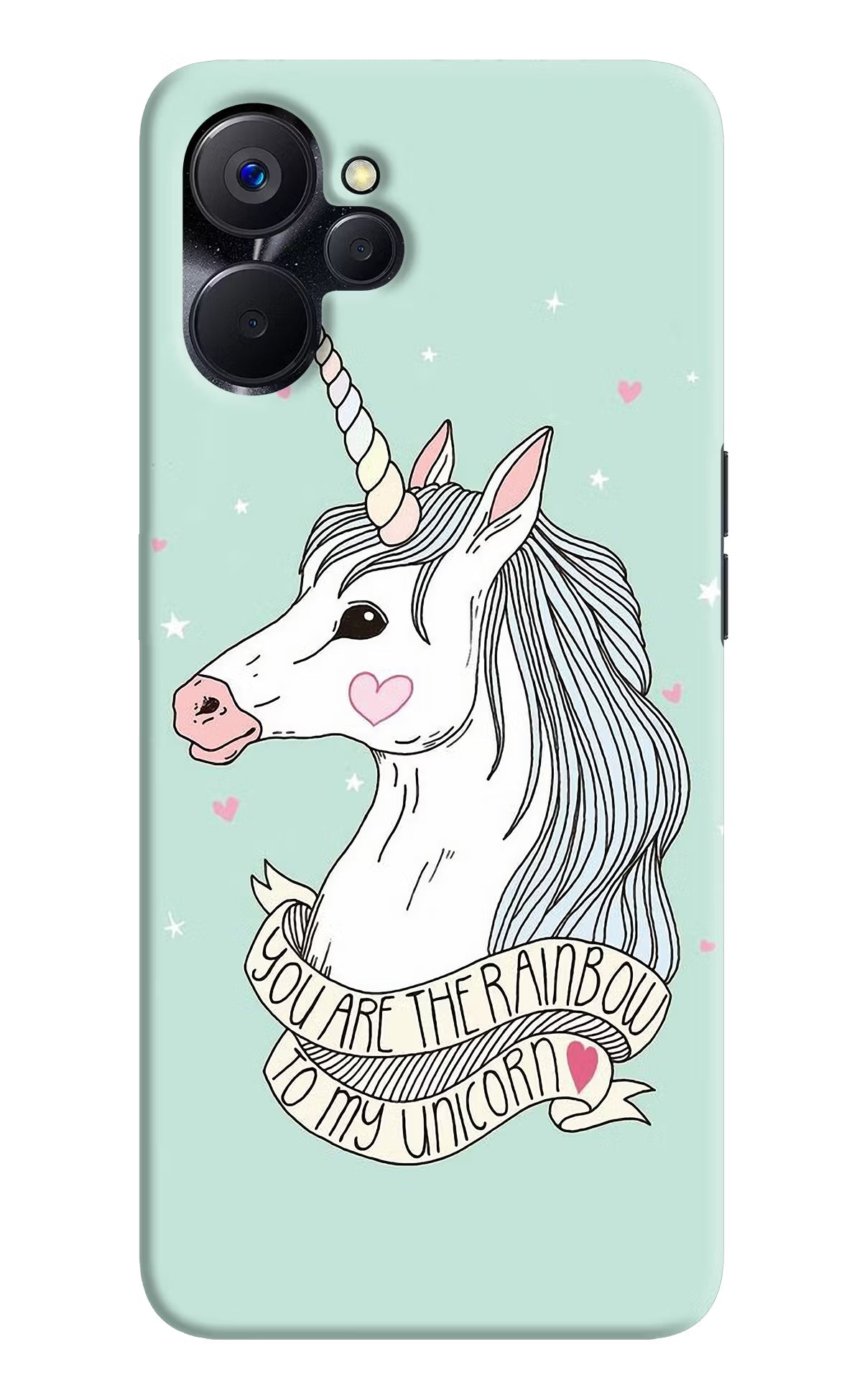 Unicorn Wallpaper Realme 9i 5G Hard Case Back Cover by Casekaro