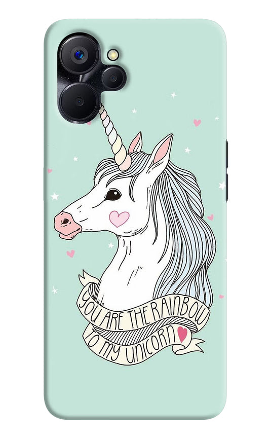 Unicorn Wallpaper Realme 9i 5G Hard Case Back Cover by Casekaro