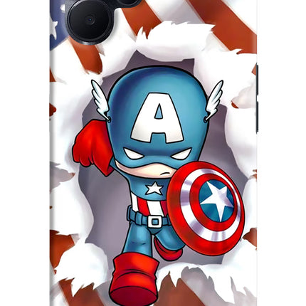 Captain America Realme 9i 5G Hard Case Back Cover by Casekaro
