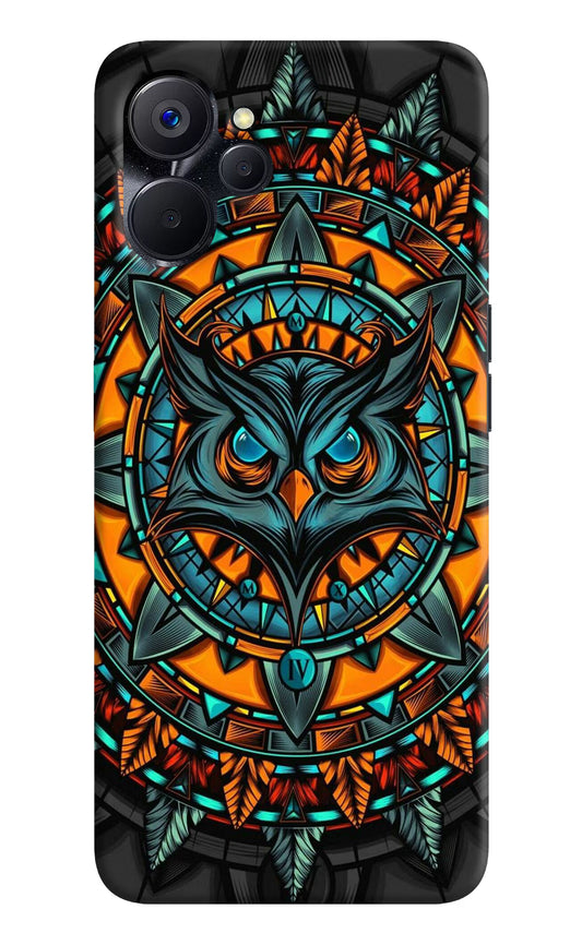 Angry Owl Art Realme 9i 5G Hard Case Back Cover by Casekaro