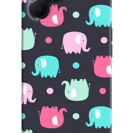 Elephants Realme 9i 5G Hard Case Back Cover by Casekaro