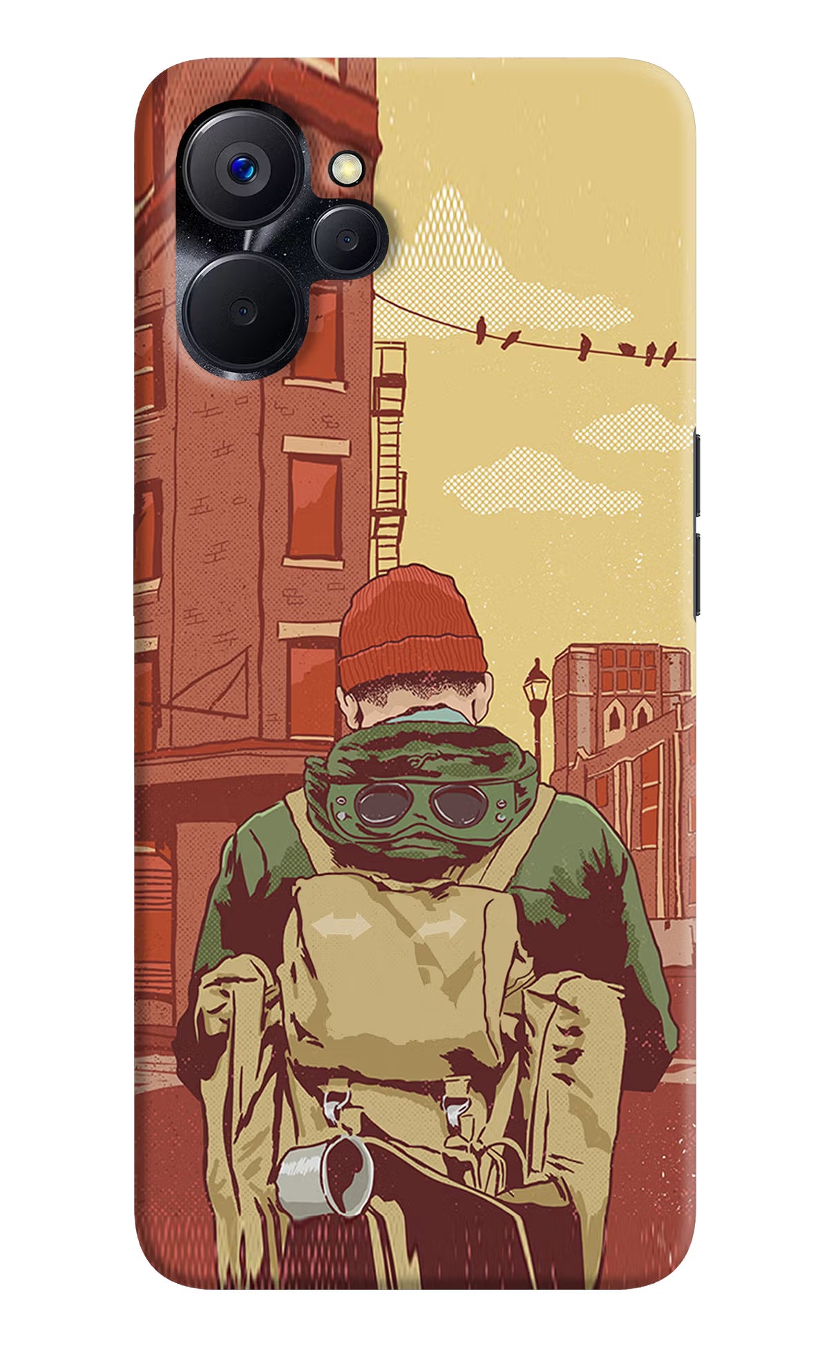 Adventurous Realme 9i 5G Hard Case Back Cover by Casekaro