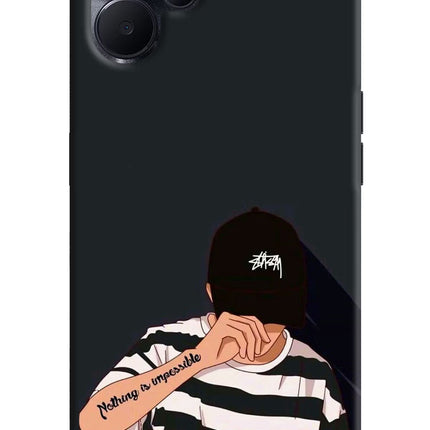 Aesthetic Boy Realme 9i 5G Hard Case Back Cover by Casekaro