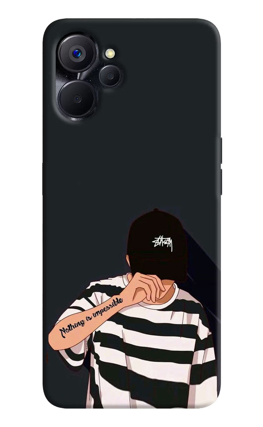 Aesthetic Boy Realme 9i 5G Hard Case Back Cover by Casekaro