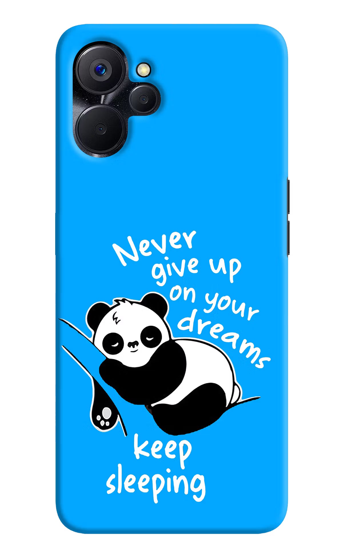 Keep Sleeping Realme 9i 5G Hard Case Back Cover by Casekaro