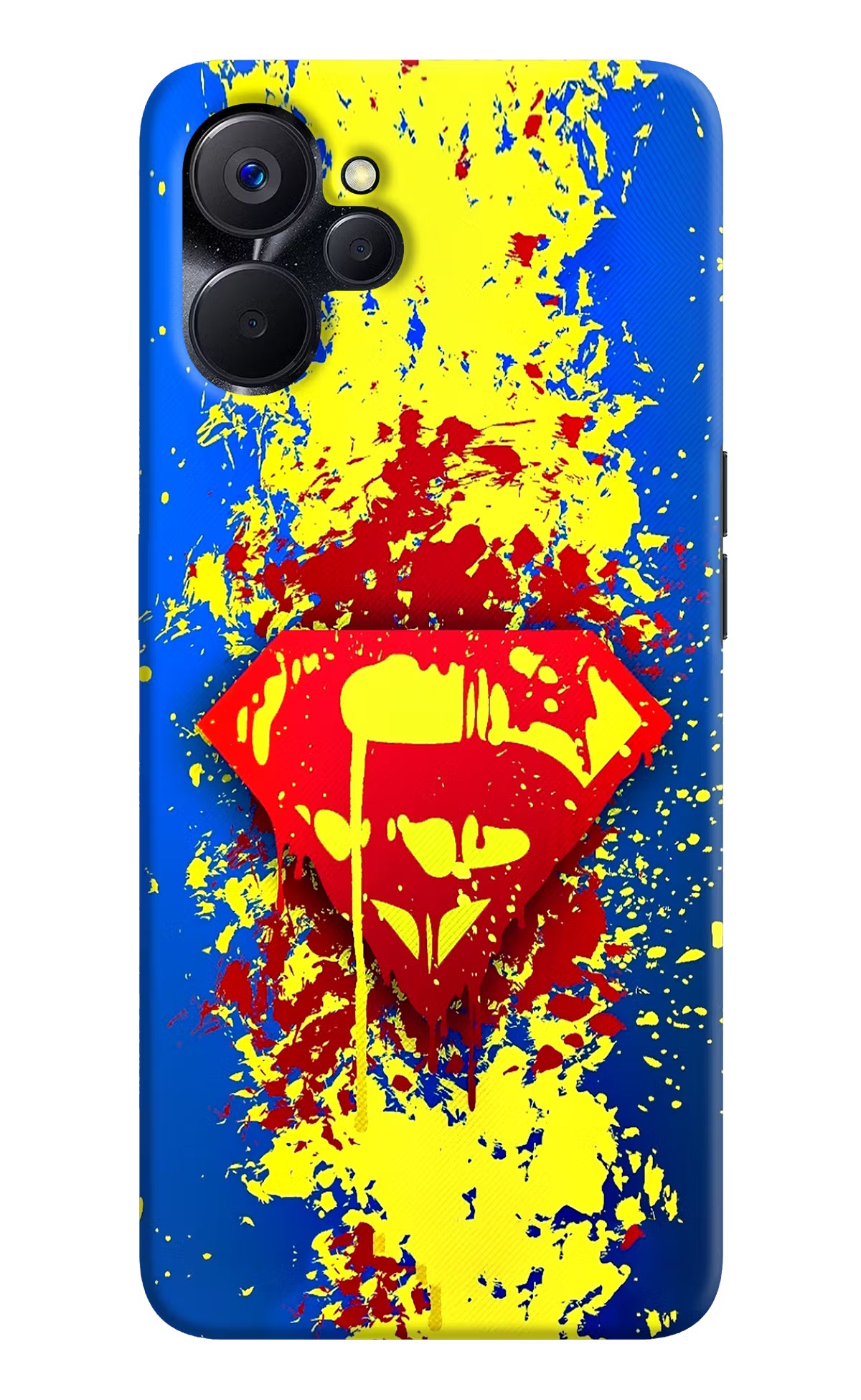 Superman logo Realme 9i 5G Hard Case Back Cover by Casekaro