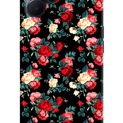 Rose Pattern Realme 9i 5G Hard Case Back Cover by Casekaro