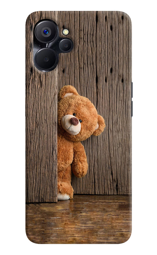 Teddy Wooden Realme 9i 5G Hard Case Back Cover by Casekaro