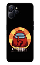 Among Us Shhh! Realme 9i 5G Hard Case Back Cover by Casekaro