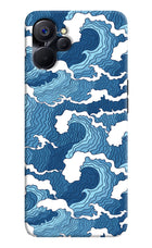 Blue Waves Realme 9i 5G Hard Case Back Cover by Casekaro