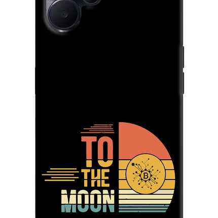To the Moon Realme 9i 5G Hard Case Back Cover by Casekaro