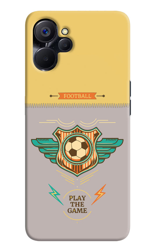 Football Realme 9i 5G Hard Case Back Cover by Casekaro