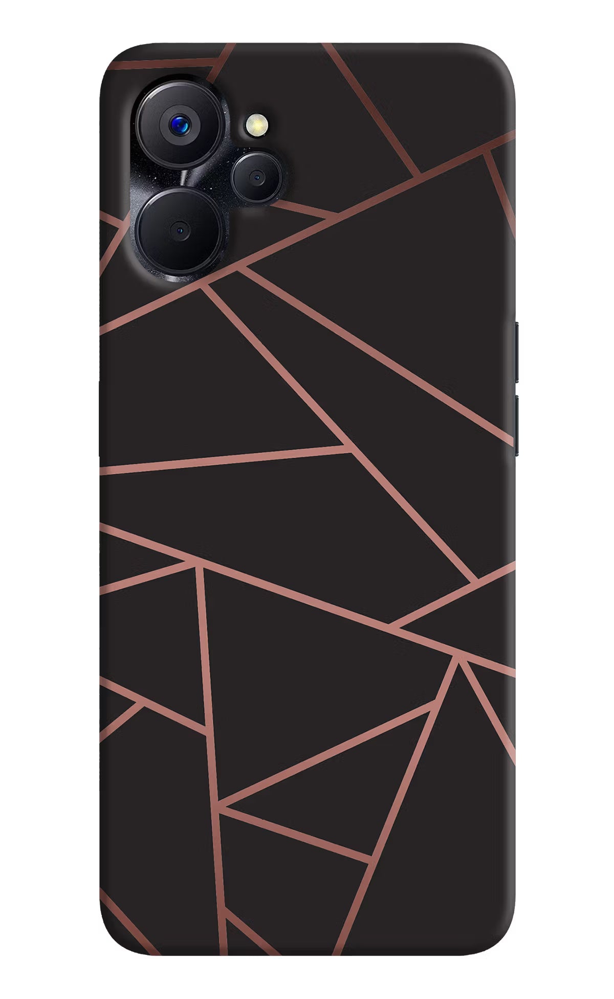 Geometric Pattern Realme 9i 5G Hard Case Back Cover by Casekaro