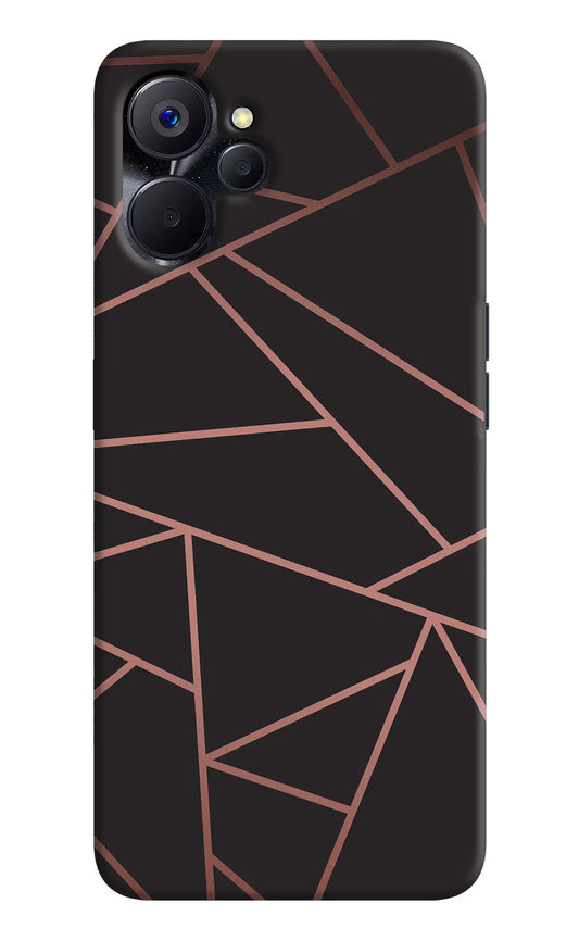 Geometric Pattern Realme 9i 5G Hard Case Back Cover by Casekaro