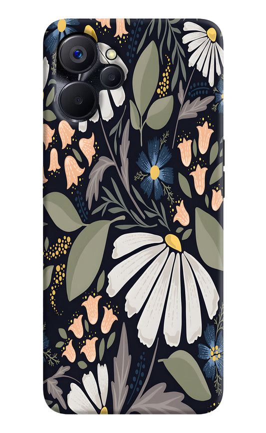 Flowers Art Realme 9i 5G Hard Case Back Cover by Casekaro