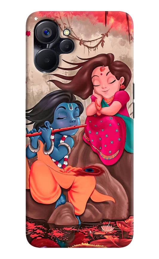 Radhe Krishna Realme 9i 5G Hard Case Back Cover by Casekaro
