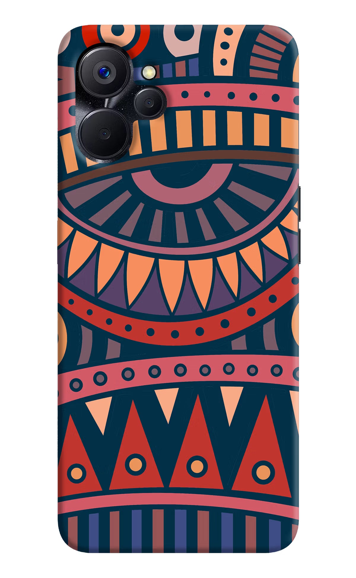 African Culture Design Realme 9i 5G Hard Case Back Cover by Casekaro