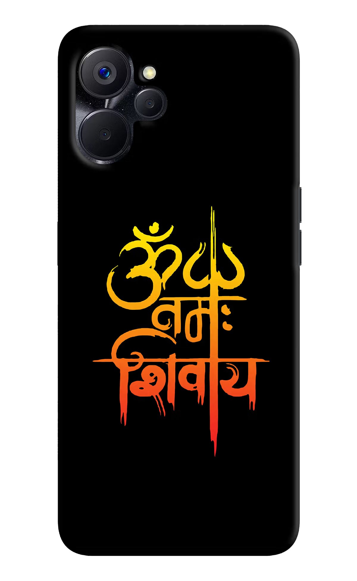 Om Namah Shivay Realme 9i 5G Hard Case Back Cover by Casekaro