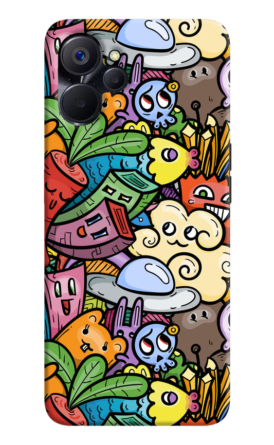 Veggie Doodle Realme 9i 5G Hard Case Back Cover by Casekaro