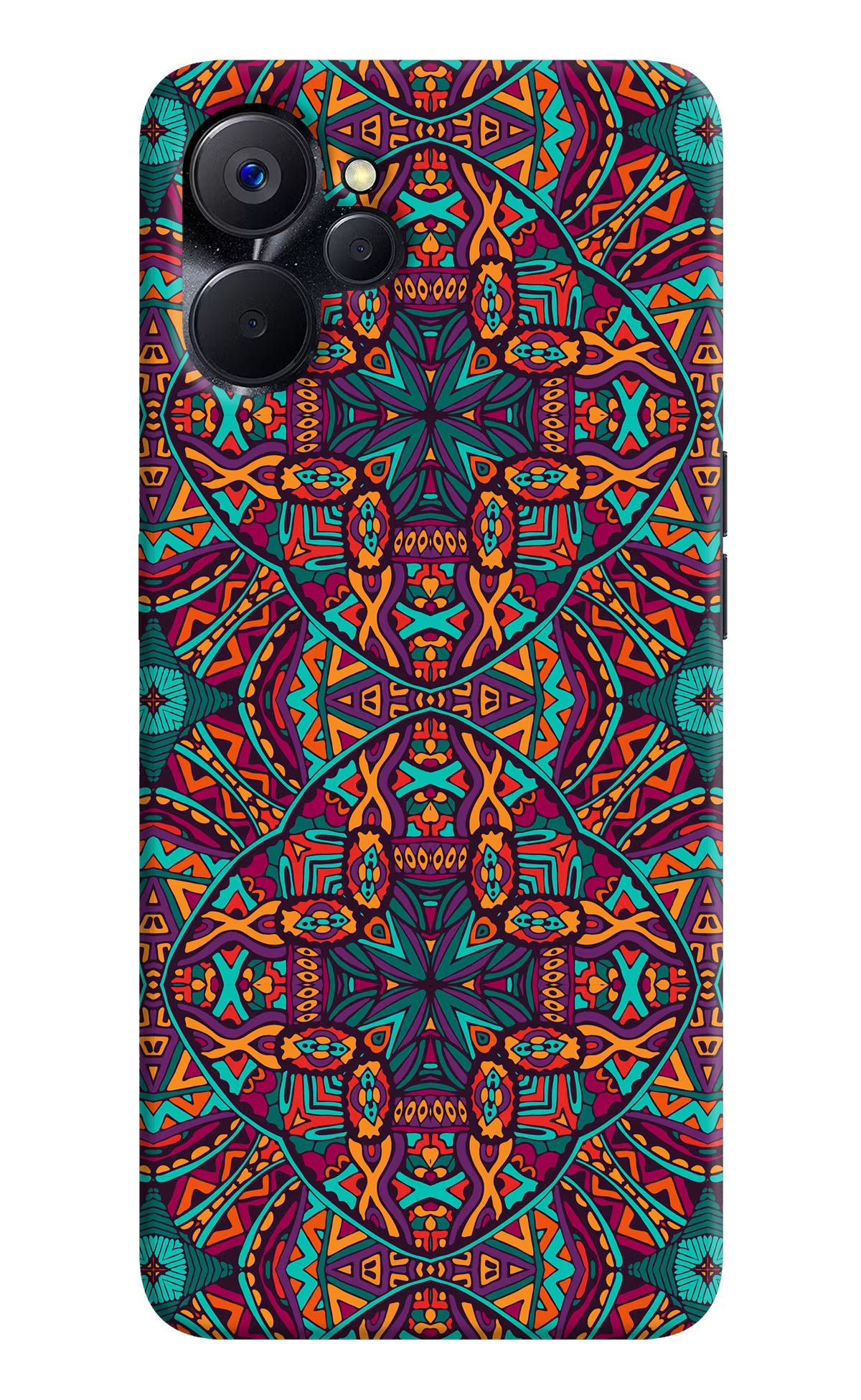 Colour Mandala Realme 9i 5G Hard Case Back Cover by Casekaro